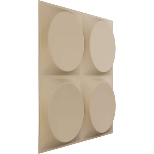 19 5/8in. W X 19 5/8in. H Adonis EnduraWall Decorative 3D Wall Panel Covers 2.67 Sq. Ft.